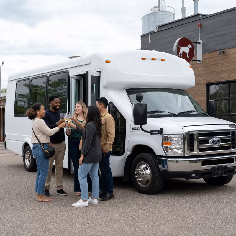 winery Brewery tour transportation
